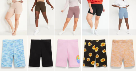 old navy biker shorts