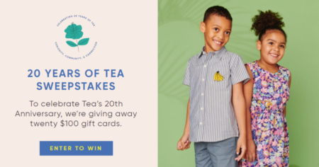 twenty years tea sweepstakes