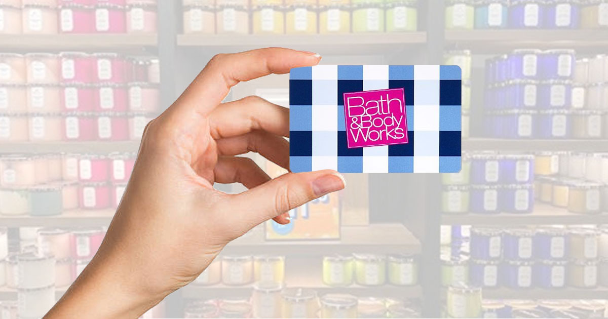 who sales bath and body works gift cards