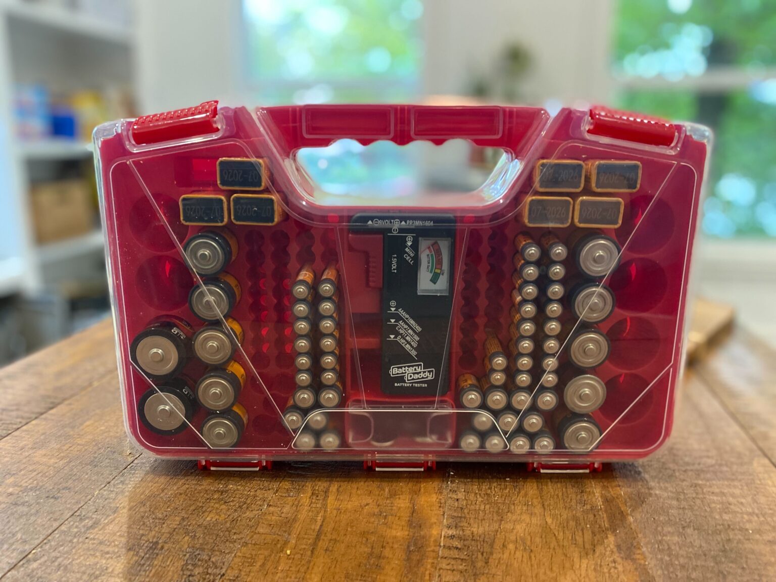 Amazon Battery Daddy 180 Battery Organizer Only 9.99 Shipped The