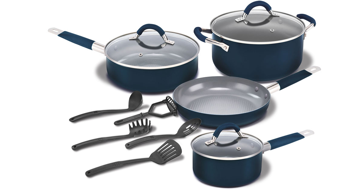 Best Buy - Bella Pro Series 12 Piece Cookware Set Only $49.99 - The ...