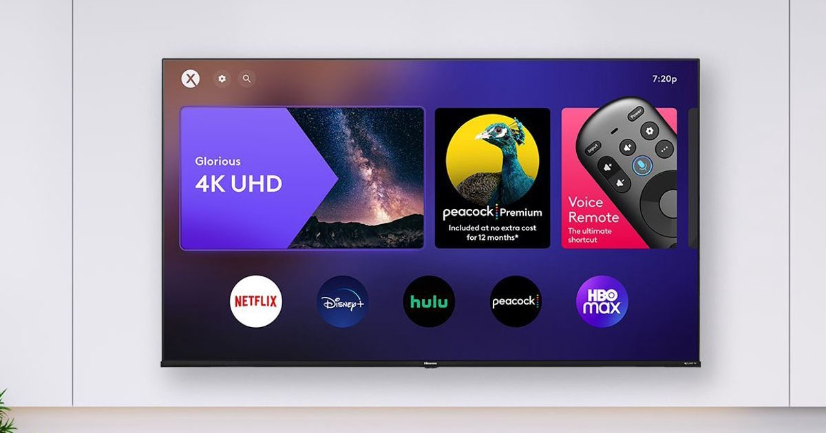 Hisense XClass TV Inch K UHD A Smart Series