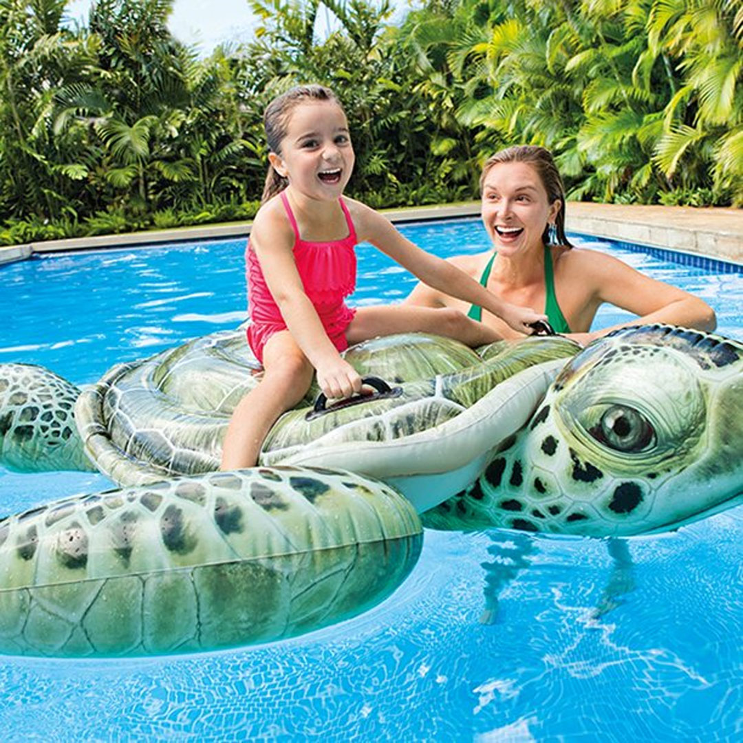 Intex Sea Turtle Ride On Inflatable Float