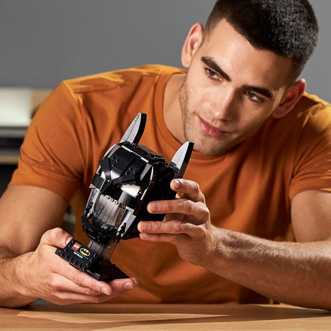 LEGO Batman Cowl Building Set Pieces