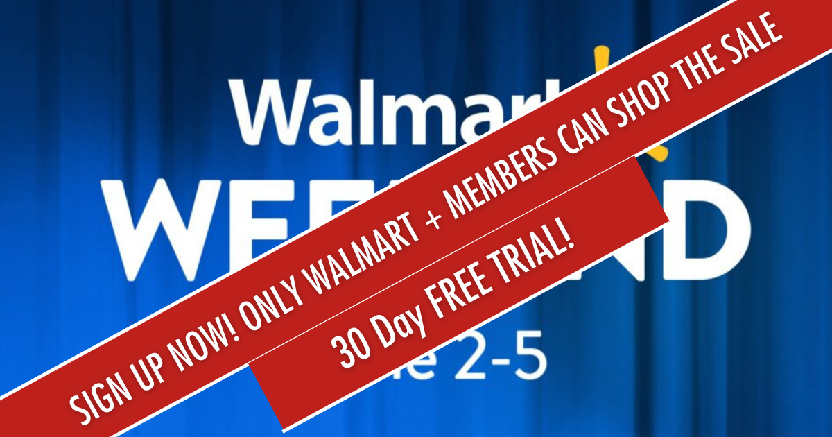 Walmart + Members Only Event Coming Soon! Join Now So You Can Shop - 30 ...