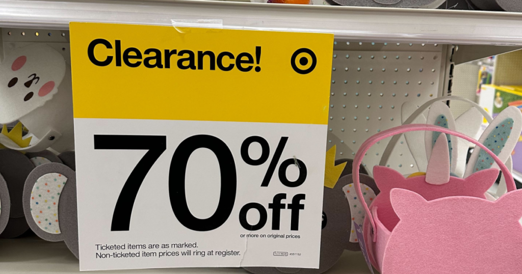 Target 70 Off Easter Clearance The Freebie Guy®