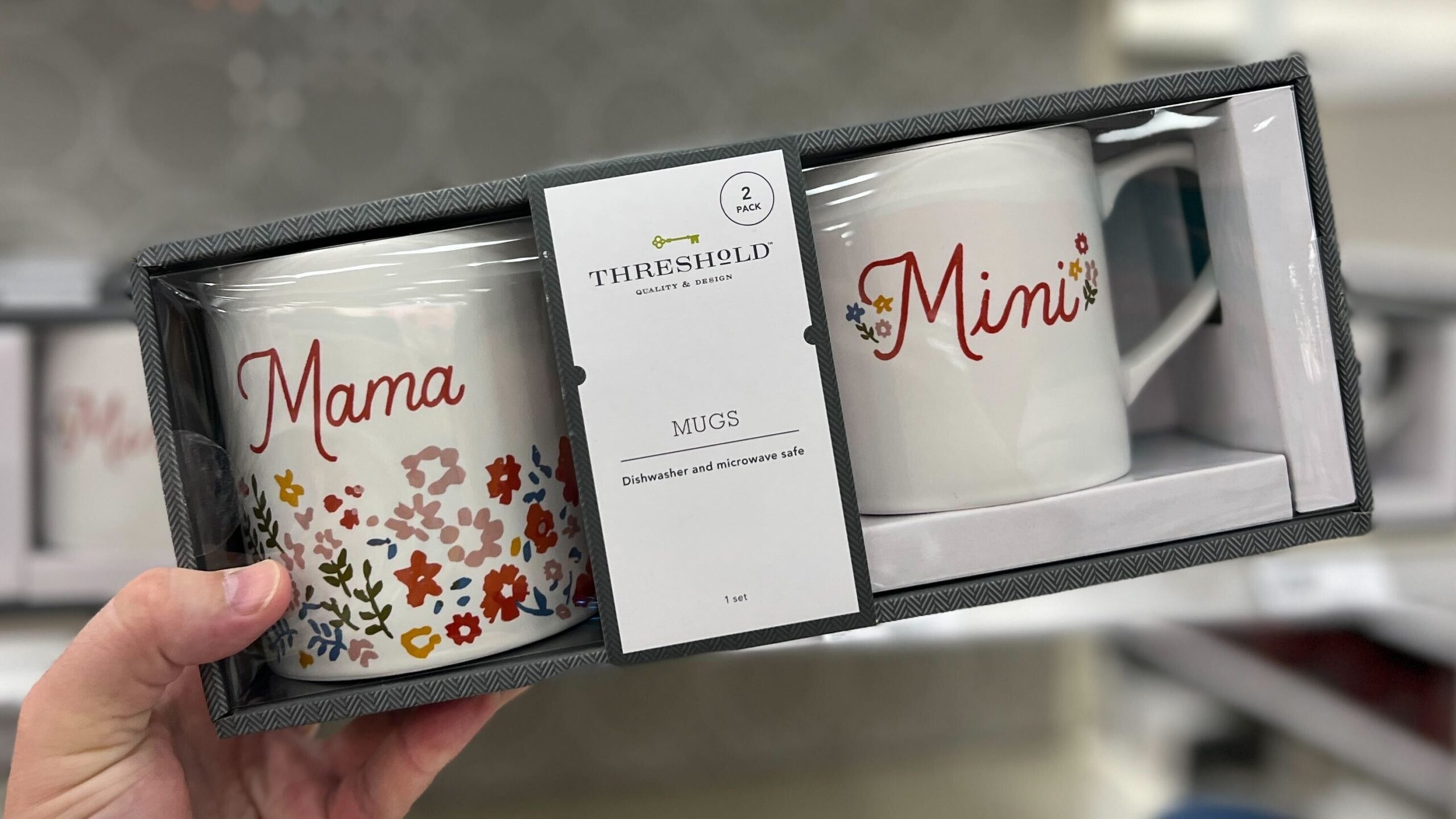 Target Threshold 2 Pack Stoneware Mama and Mini Mugs Only 8.00 The Freebie Guy® ️️️