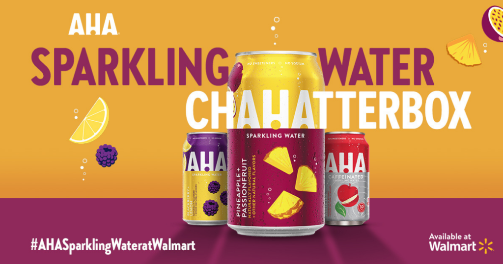 Possible Free AHA Sparkling Water Chatterbox The Freebie Guy® ️️️