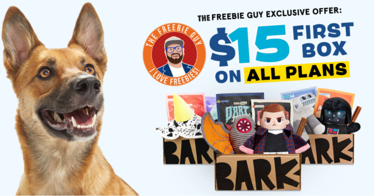 HOT Barkbox Deal! EXCLUSIVE to The Freebie Guy!