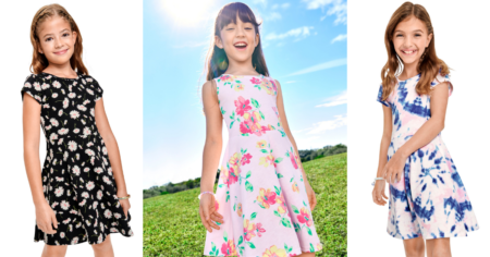 childrens place girls dresses