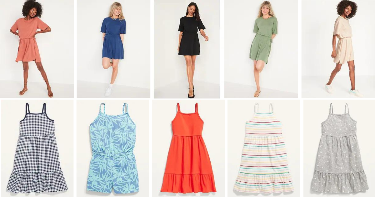Old Navy Dresses On Sale Girl Sizes 6 & Women Sizes 8 The Freebie