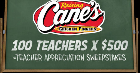 raising canes teacher appreciation