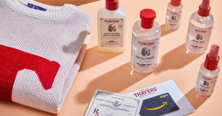 skincare thayers anniversary sweepstakes