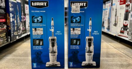 HART Pro Bagless Upright Vacuum with HEPA Media Filter scaled