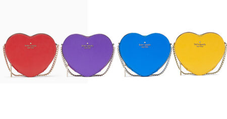 Kate Spade love shack mini heart crossbody bag