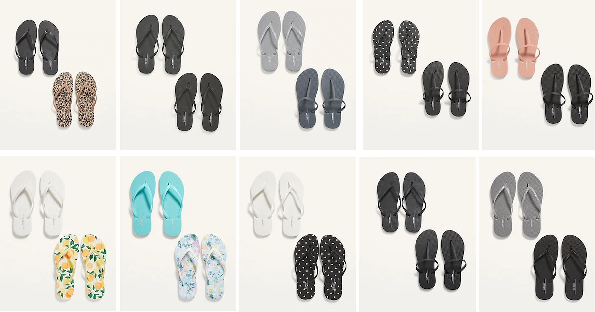 Old Navy Flip Flops