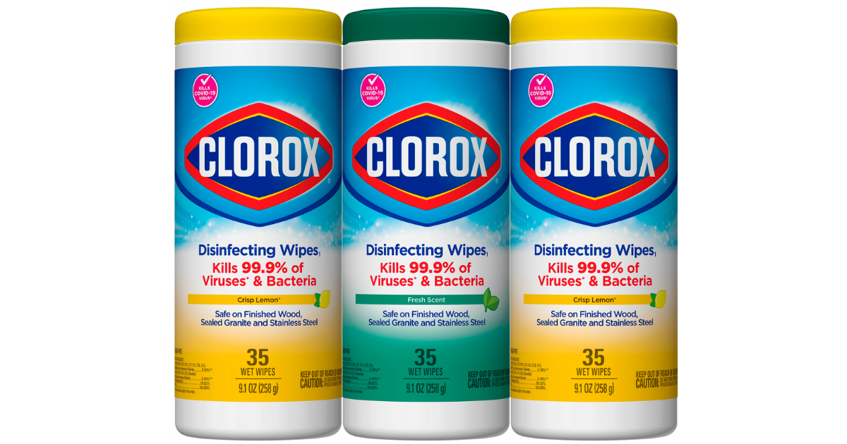 Clorox Disinfecting Wipes Value 3 Pack Only 5 The Freebie Guy® ️️️