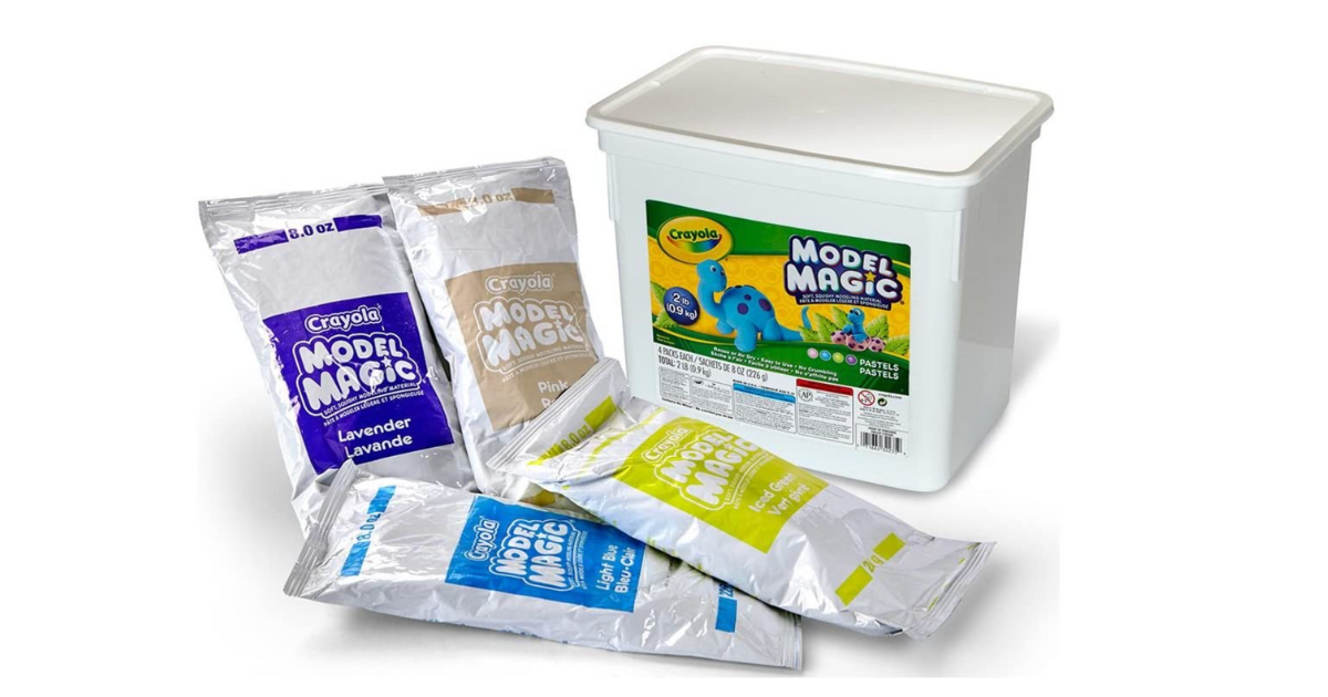 Amazon Crayola Model Magic Modeling Clay 2 lb. Bucket 10.10