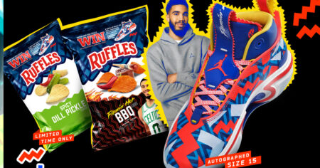 ruffles sneaker drop