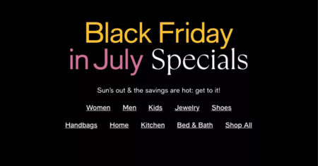 Macys Black Friday in July