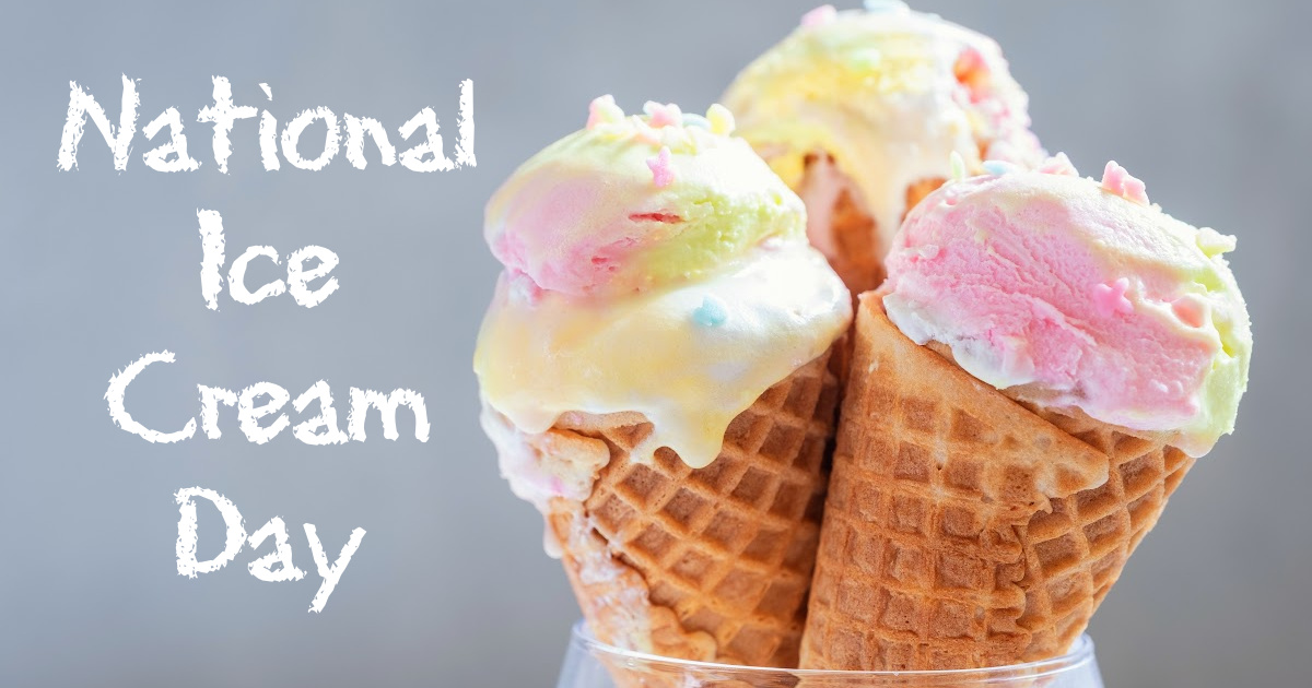 National Ice Cream Day 1 