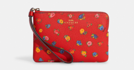 coach outlet mini vintag rosed