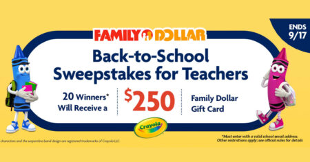 family dollar for teachers