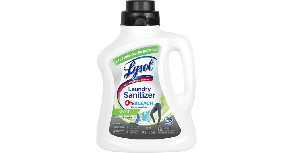 Amazon Lysol Sport Laundry Sanitizer Additive 90oz Only 6.49 The