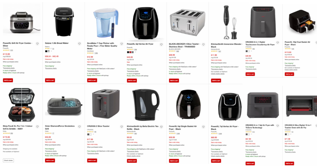 Target 40 Off Select Small Kitchen Appliances The Freebie Guy®
