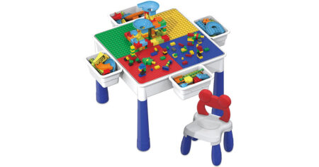 Building Block Activity Center Table Set