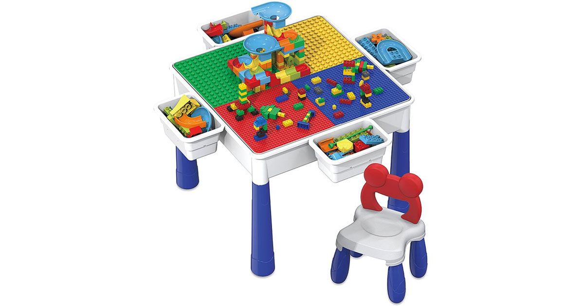 Zulily PicassoTiles Activity Table Sets Only 35.99 The Freebie Guy