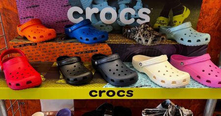 Crocs scaled