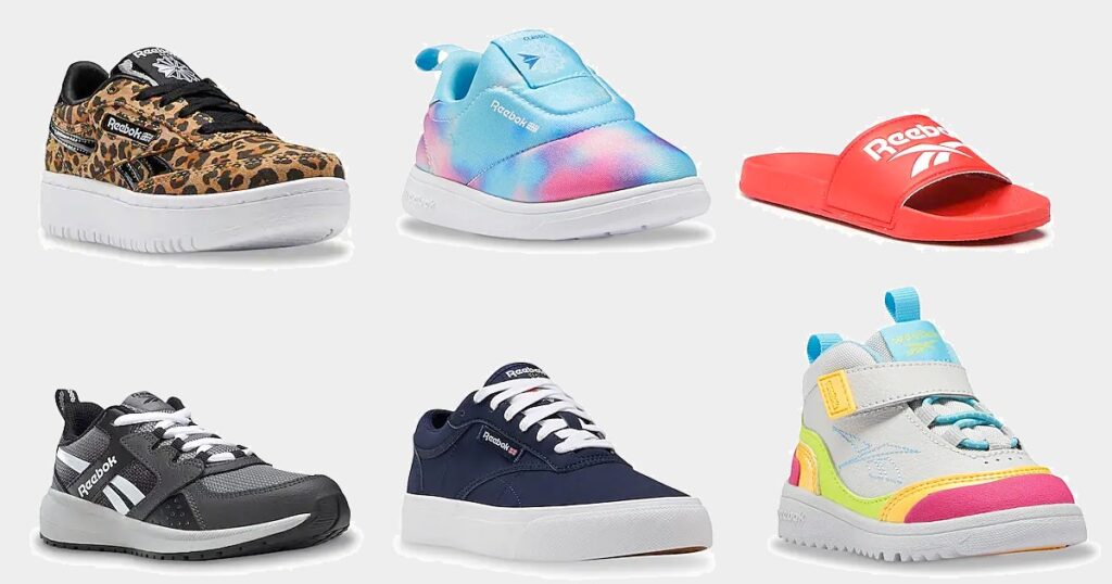 DSW - 50% Off Kids Reebok Sneakers - The Freebie Guy® ️️️