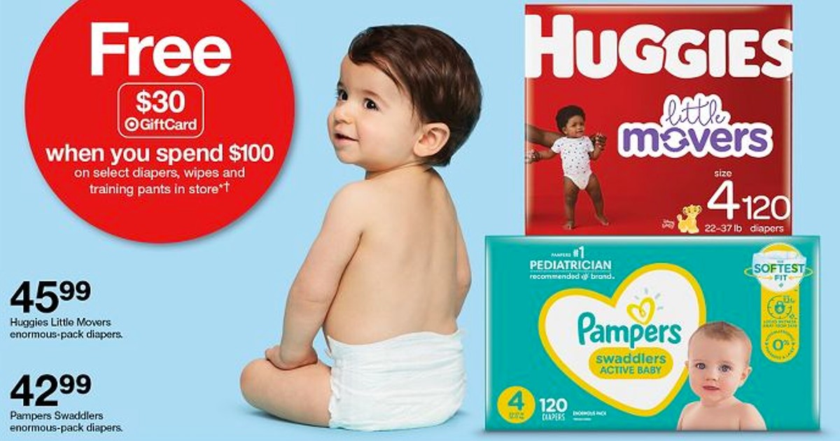 Target Starting 8/21 Free 30 Gift Card When You Spend 100 on