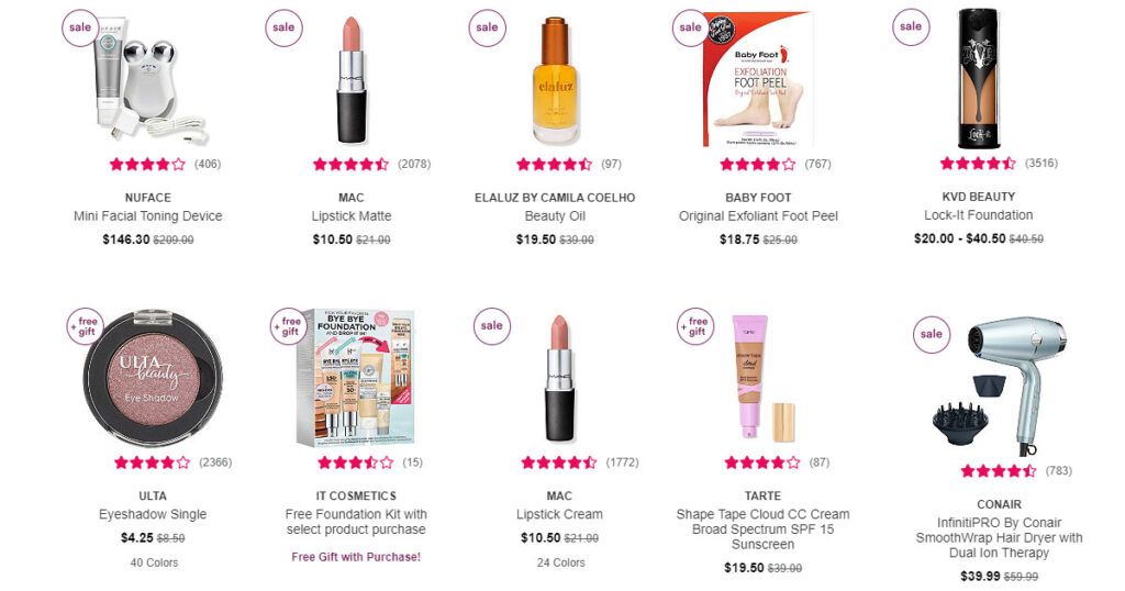 Ulta Up to 75 OFF Clearance Beauty The Freebie Guy®