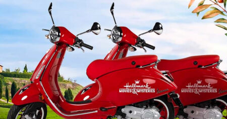 hallmark vespa