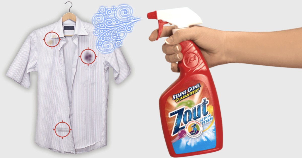Amazon Zout Laundry Stain Remover Foam Only 3.31 Shipped (Reg. 7
