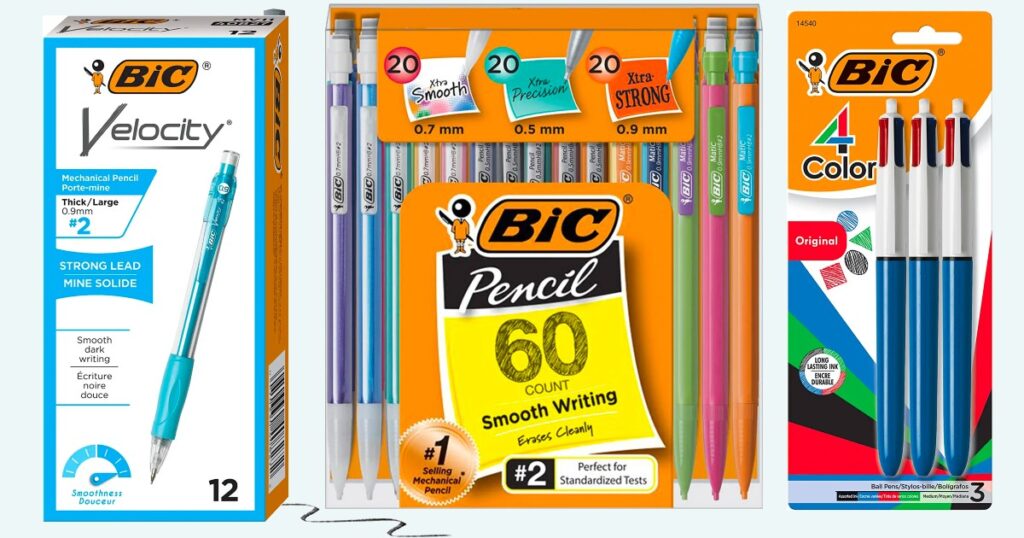Amazon Today Only Up to 67 Off BIC Writing Supplies The Freebie