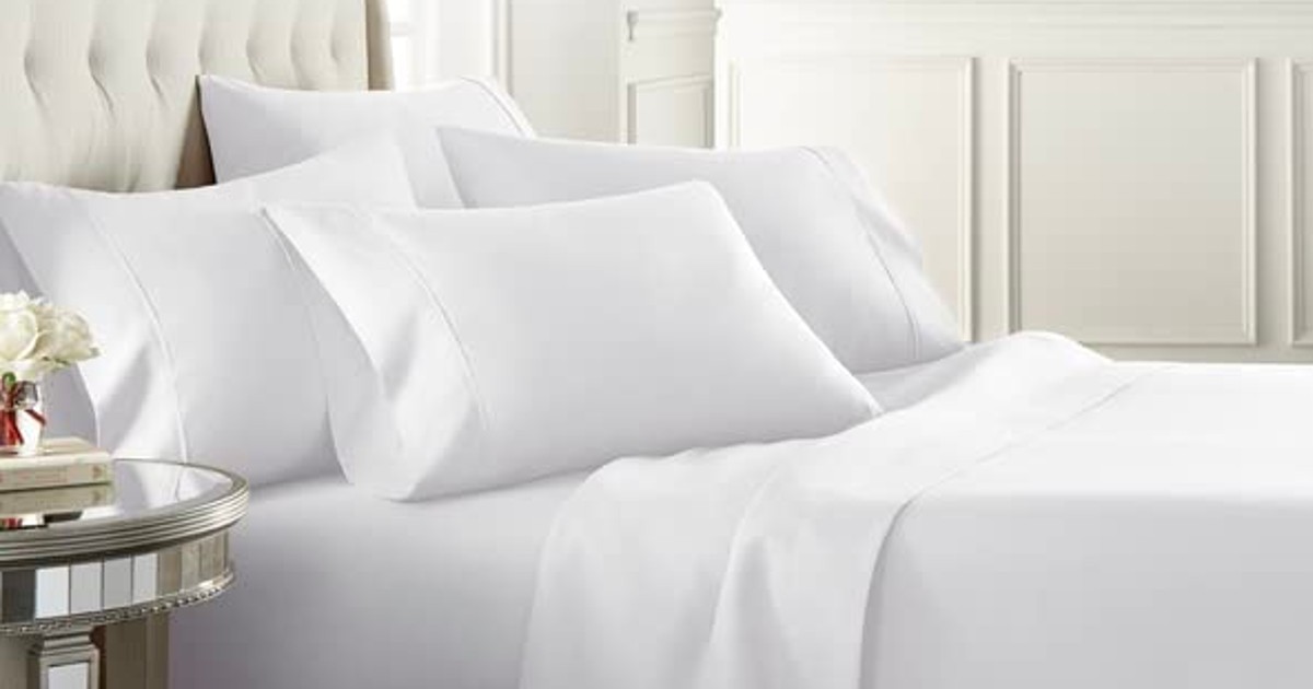 Amazon Queen Size Bed Sheets Set as Low as 13.32 (Reg. 38) The
