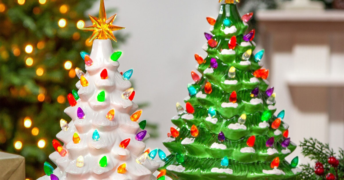 The Gerson Company gREEN LIGHT UP cHRISTMAS TREE MUSICAL DECOR