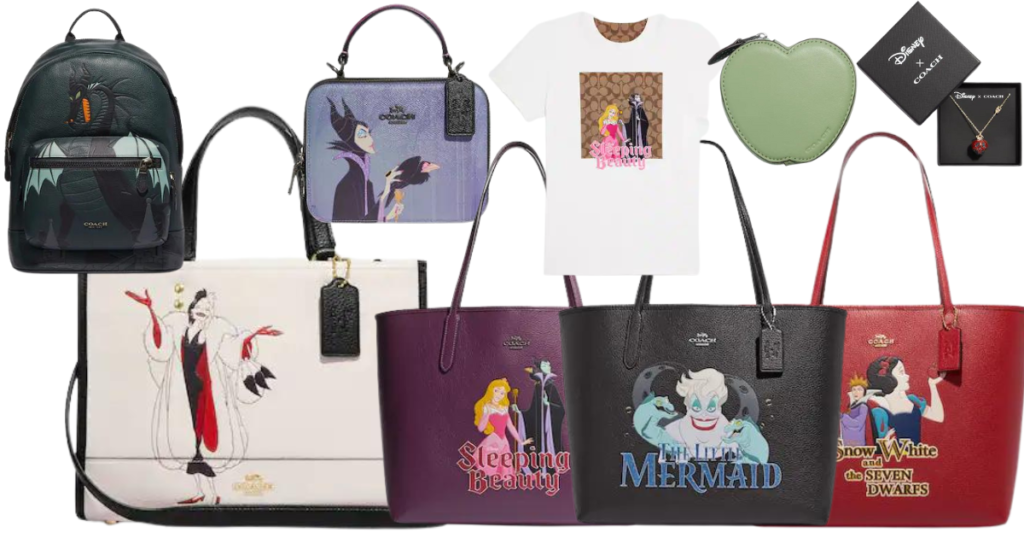 Coach Outlet - 50% Off Disney Villains Collection + Free Shipping - The  Freebie Guy®