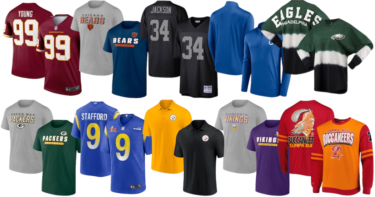 NFL Shop - Labor Day Sale Up To 65% Off Clearance + Free Shipping