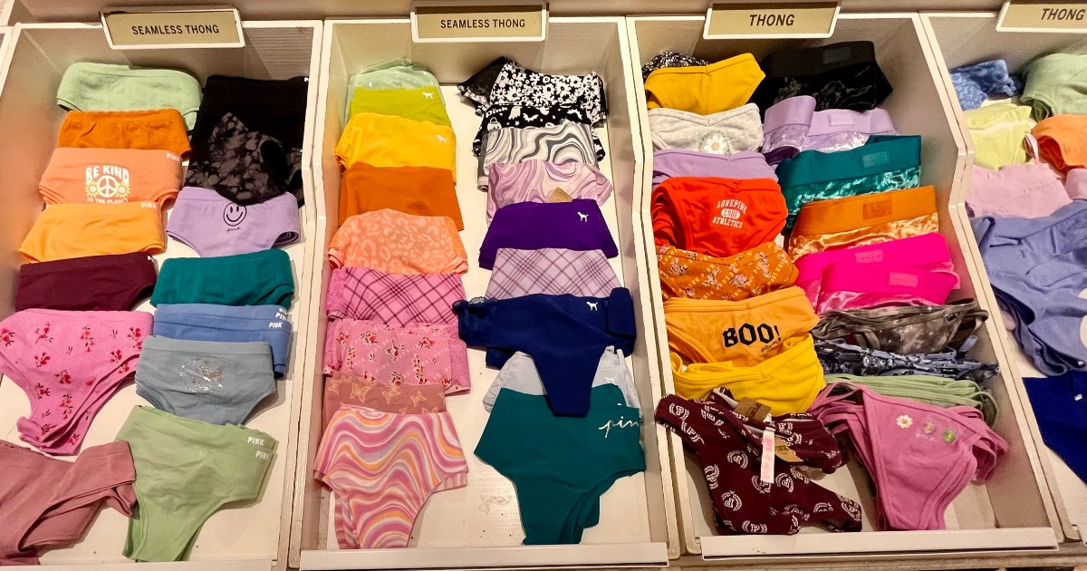 Victoria's Secret - PINK Panties 7 for $35 + FREEBIE - The Freebie Guy:  Freebies, Penny Shopping, Deals, & Giveaways