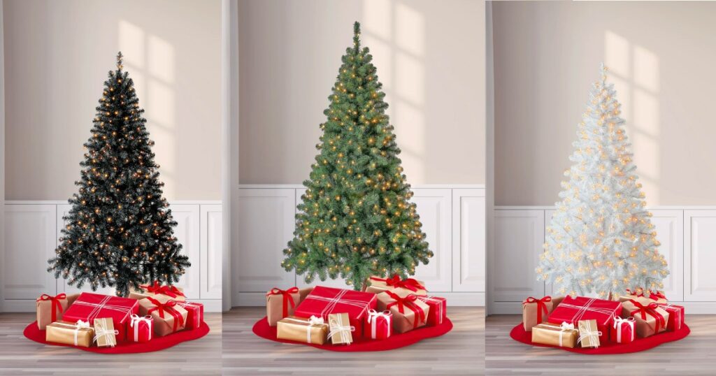 Walmart Holiday Time 6.5' Prelit Madison Pine Artificial Christmas