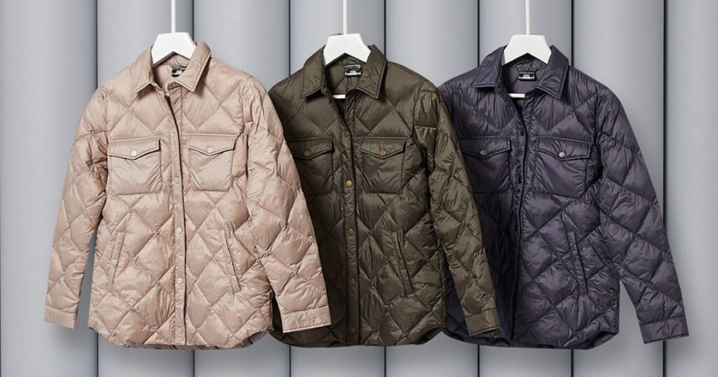 Degrees ightweight Recycled Poly Fill Shirt Jacke