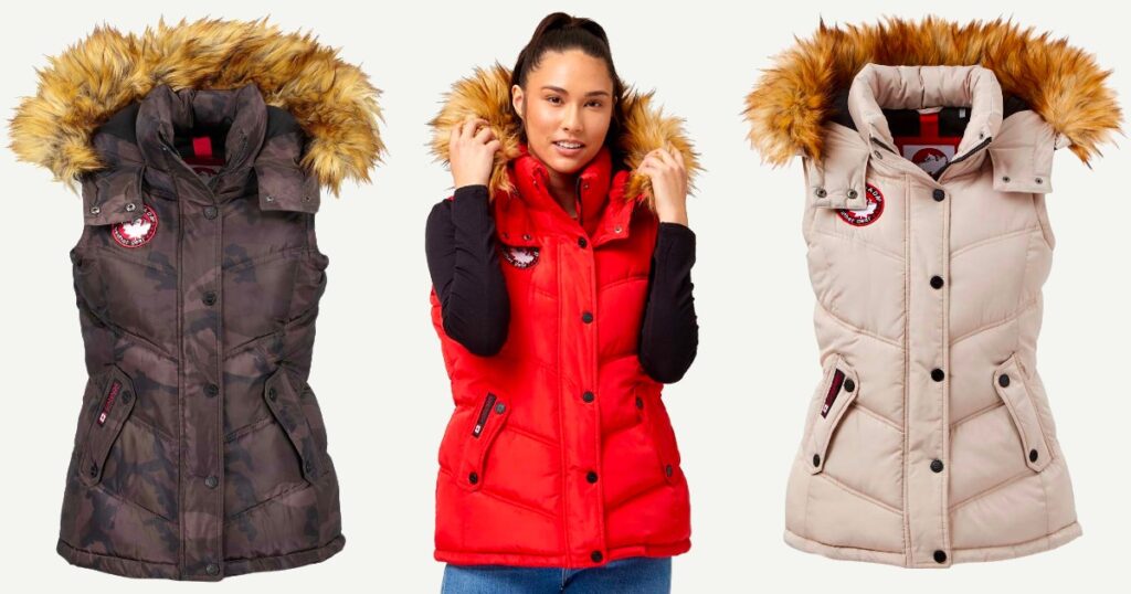 Zulily Canada Weather Gear Hooded Puffer Vests Only 26.99 (Reg. 50