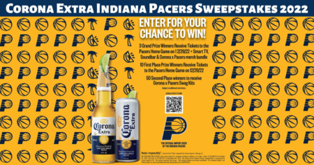 Corona Extra Indiana Pacers Sweepstakes