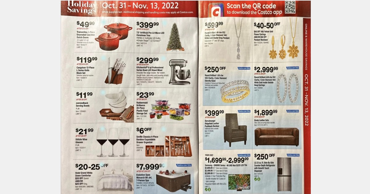 Costco Black Friday 2022 Deals Start Today The Freebie Guy®