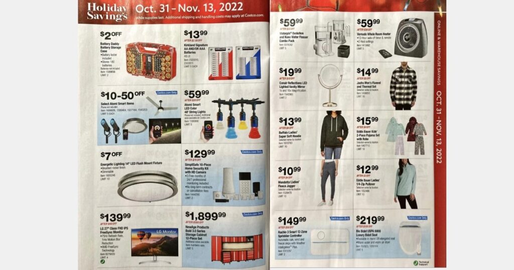 Costco Black Friday 2022 Deals Start Today The Freebie Guy®