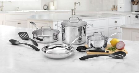 Cuisinart Stainless Steel Piece Cookware Set
